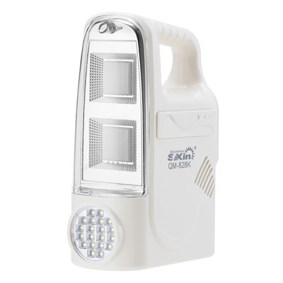 Nødlys lommelykt med radio