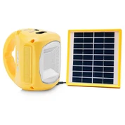 Solar oppladbar campinglykt